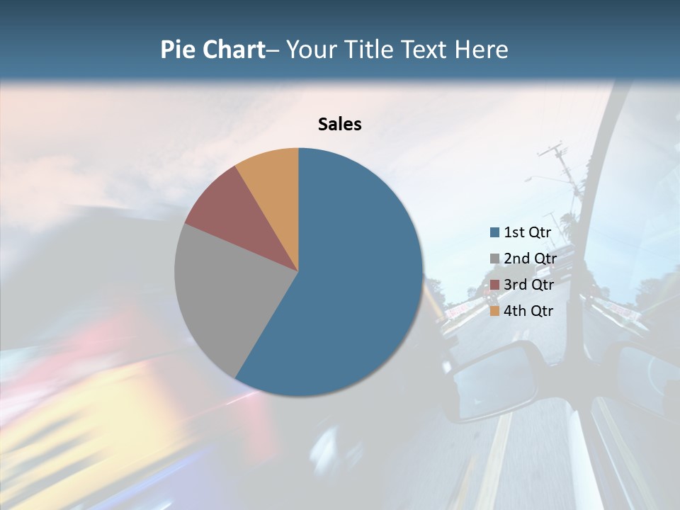 Auto Motion Highway PowerPoint Template