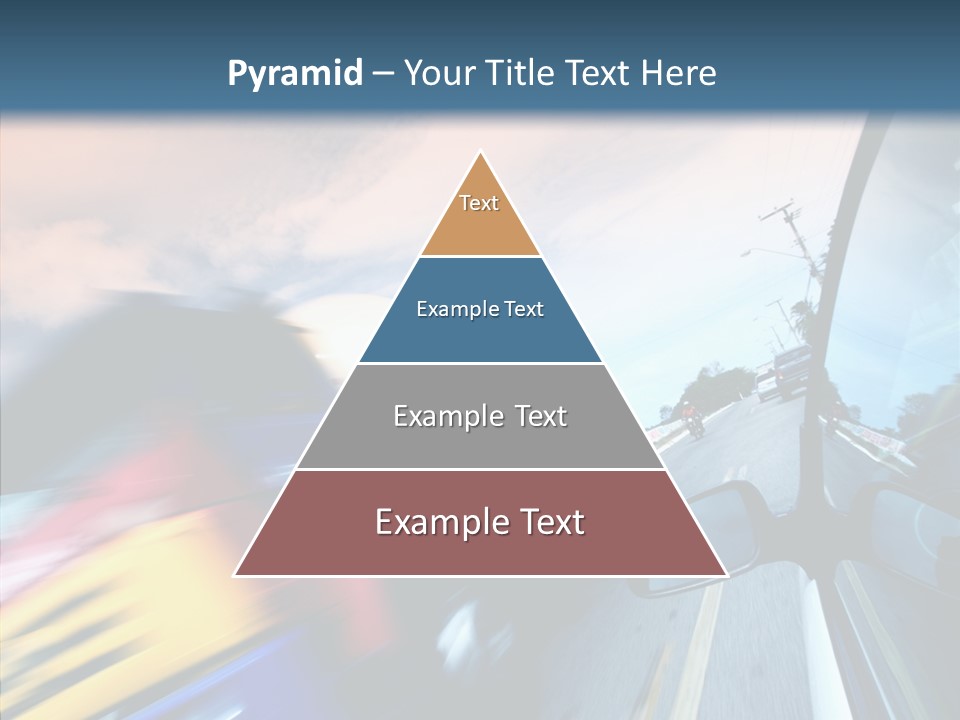 Auto Motion Highway PowerPoint Template