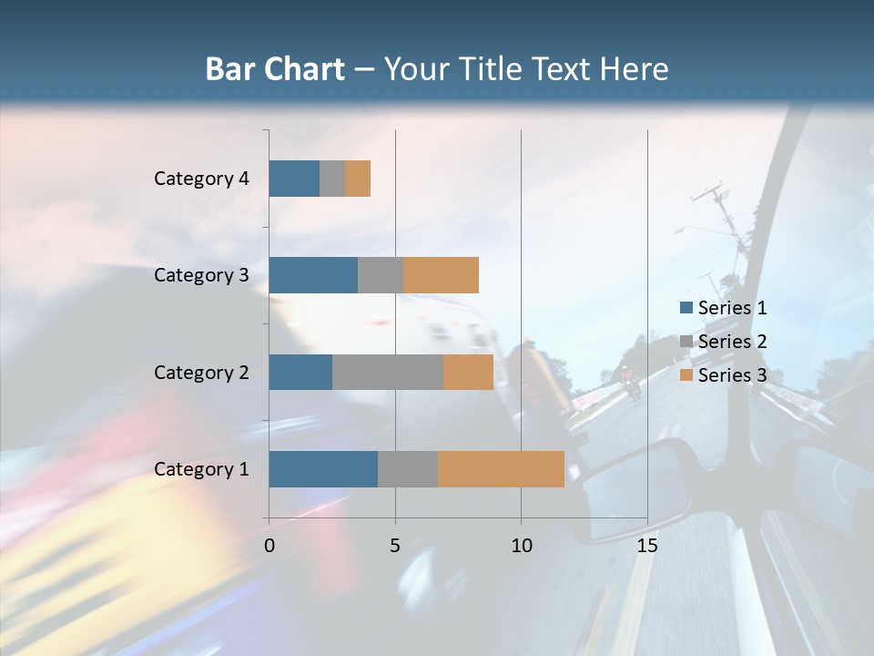 Auto Motion Highway PowerPoint Template