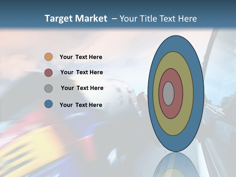 Auto Motion Highway PowerPoint Template