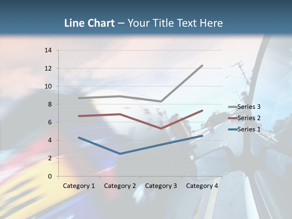 Auto Motion Highway PowerPoint Template