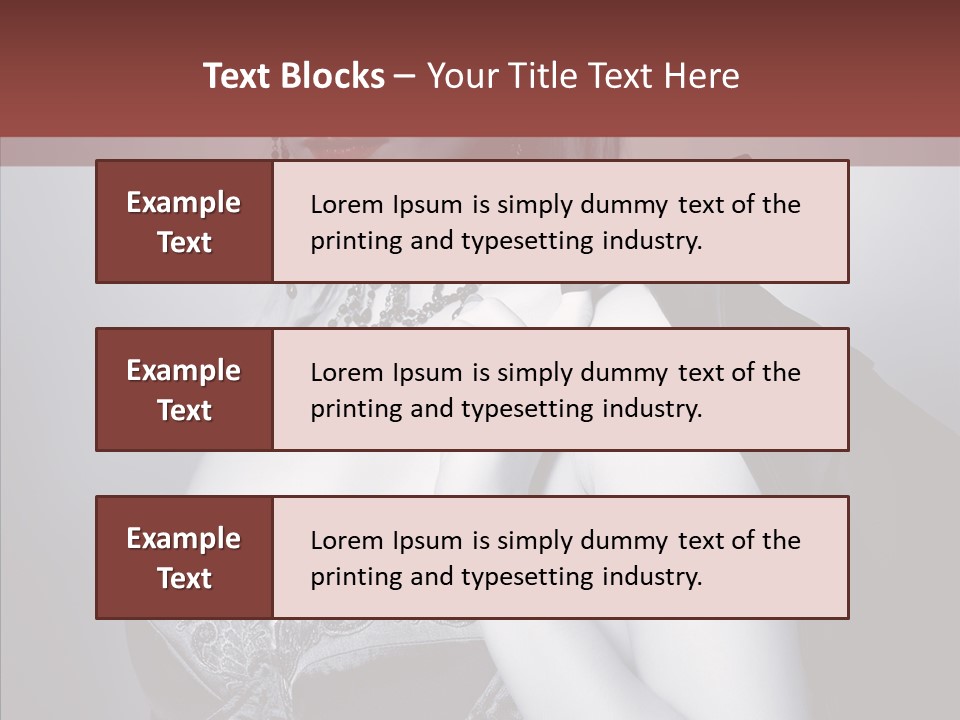 Expression Make Up Perfect PowerPoint Template