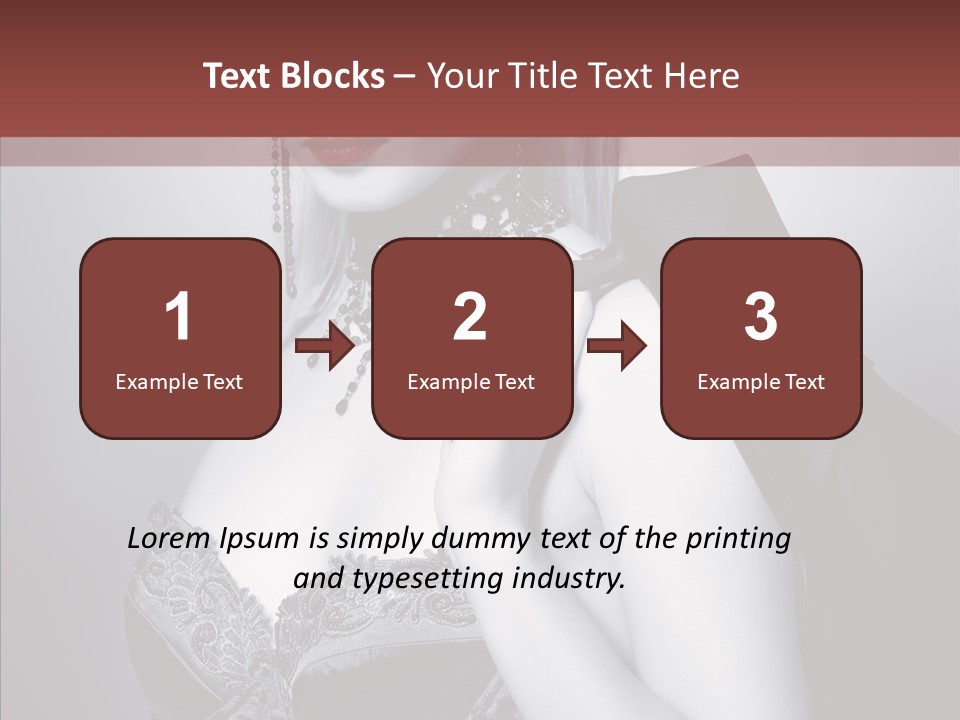 Expression Make Up Perfect PowerPoint Template