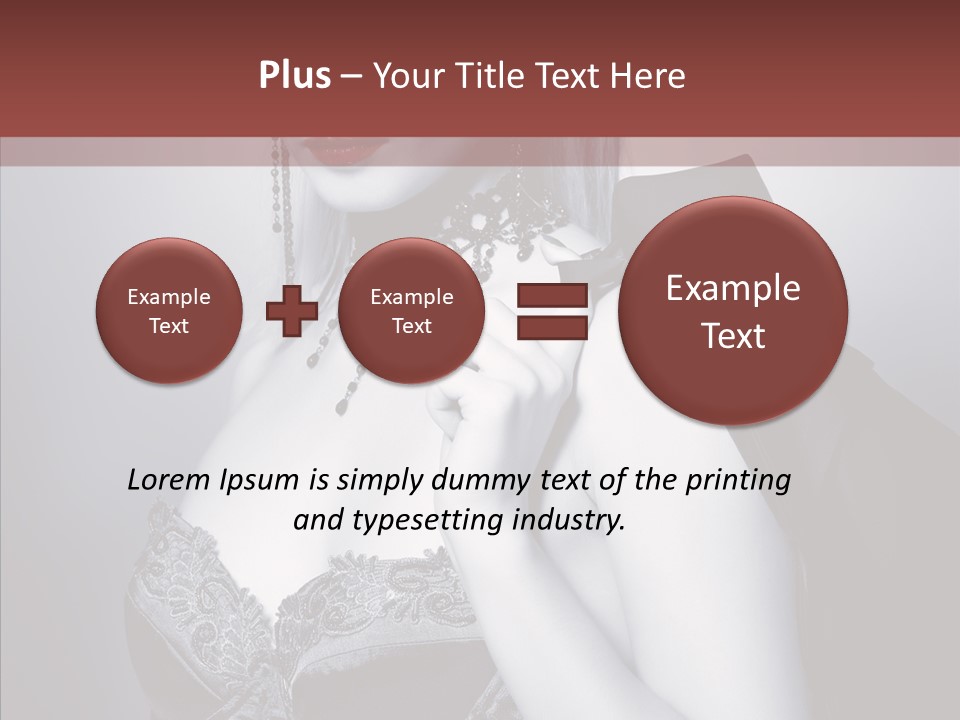 Expression Make Up Perfect PowerPoint Template