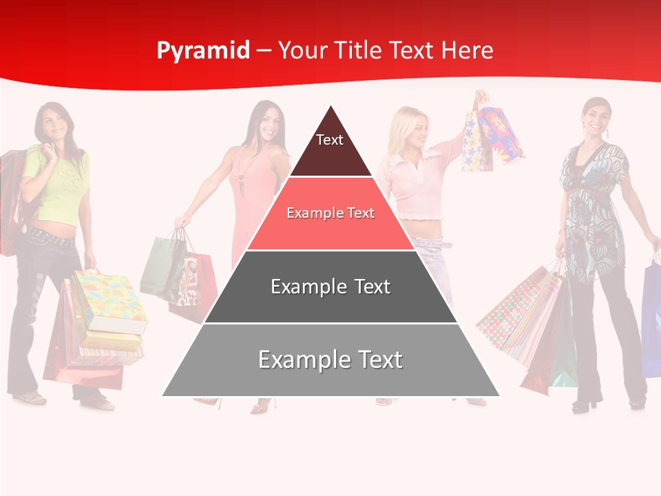 Isolate Pretty Customer PowerPoint Template