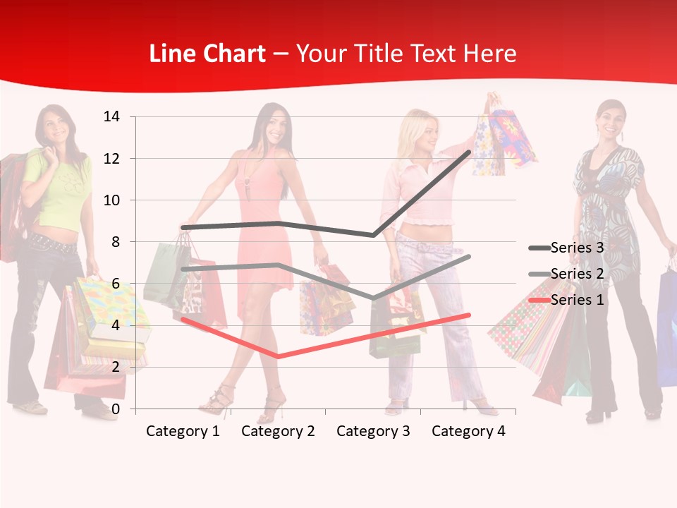 Isolate Pretty Customer PowerPoint Template