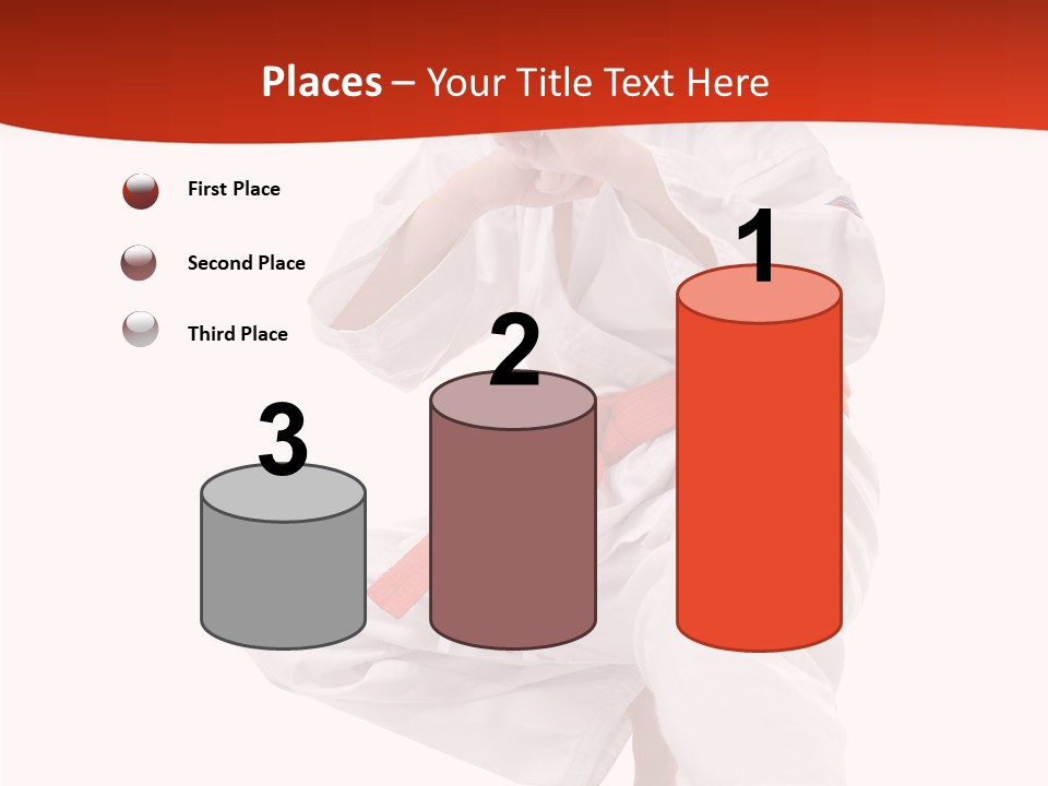 Activity Jujitsu Kungfu PowerPoint Template