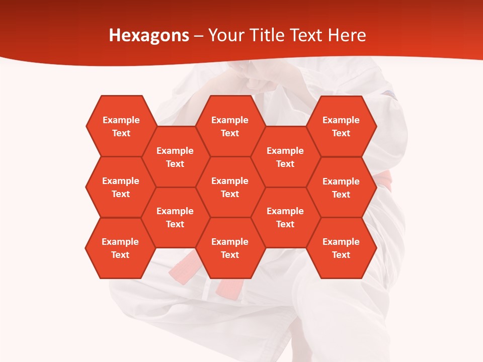 Activity Jujitsu Kungfu PowerPoint Template