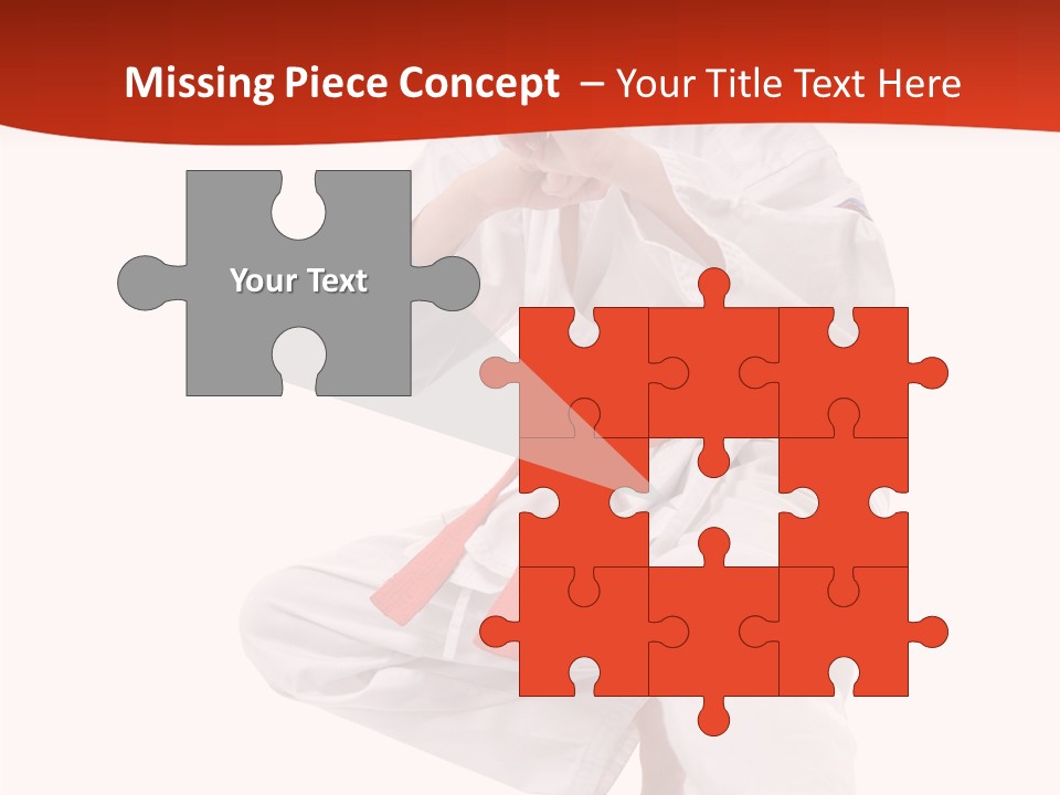 Activity Jujitsu Kungfu PowerPoint Template