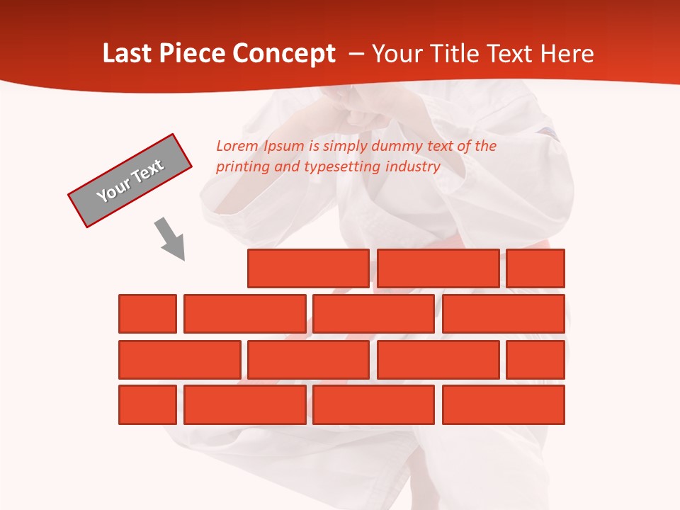 Activity Jujitsu Kungfu PowerPoint Template