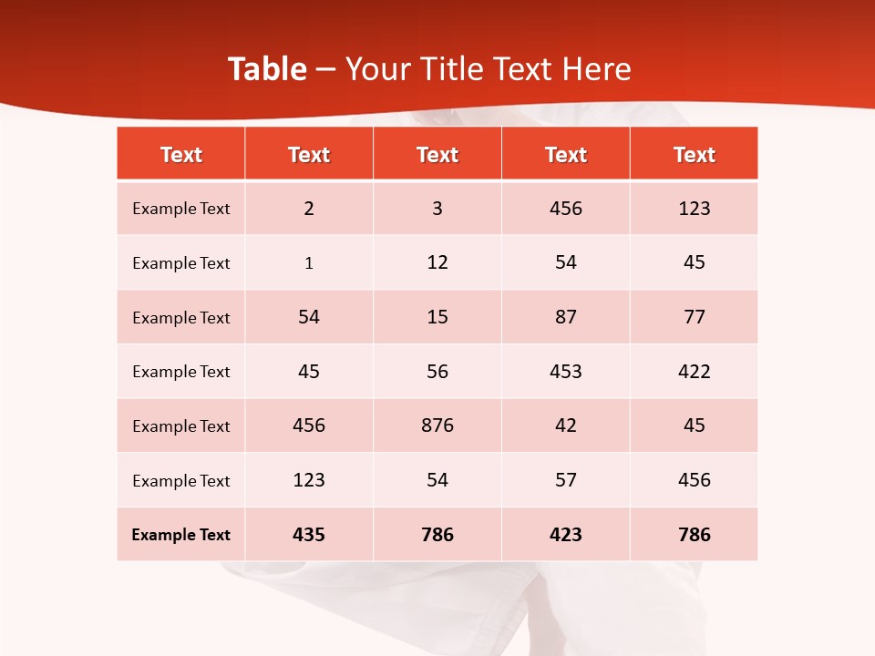 Activity Jujitsu Kungfu PowerPoint Template