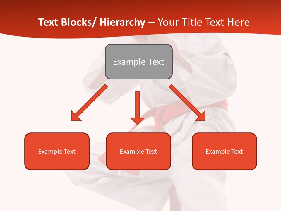 Activity Jujitsu Kungfu PowerPoint Template