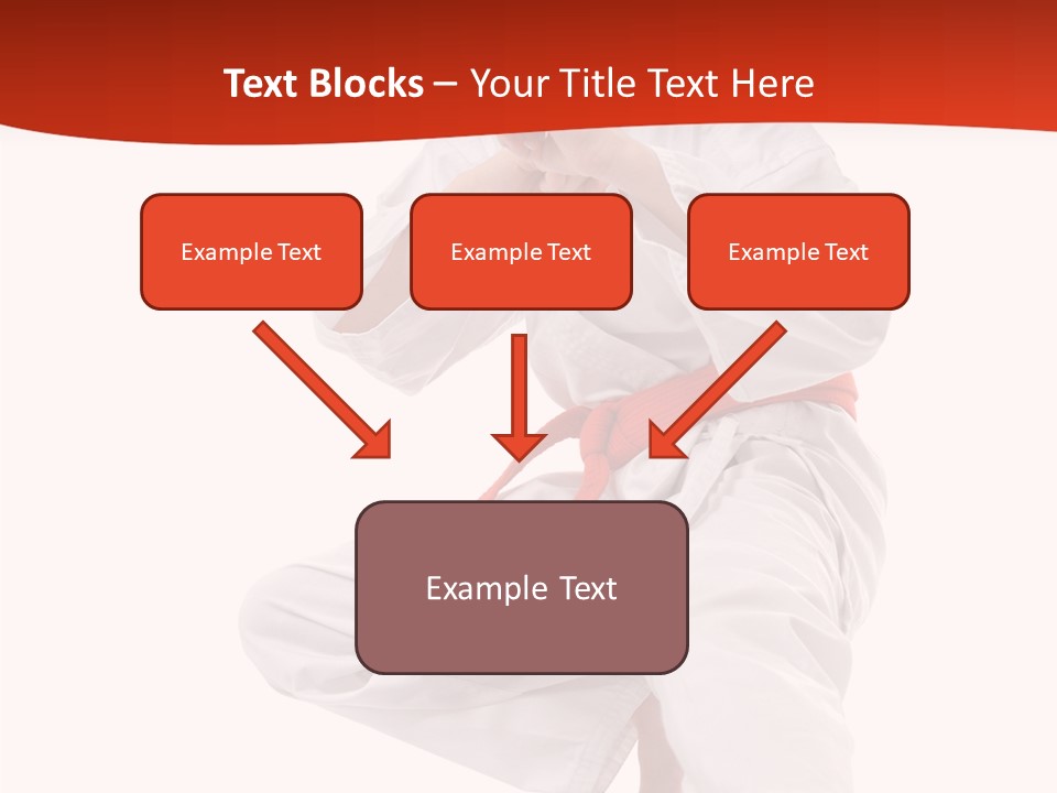 Activity Jujitsu Kungfu PowerPoint Template