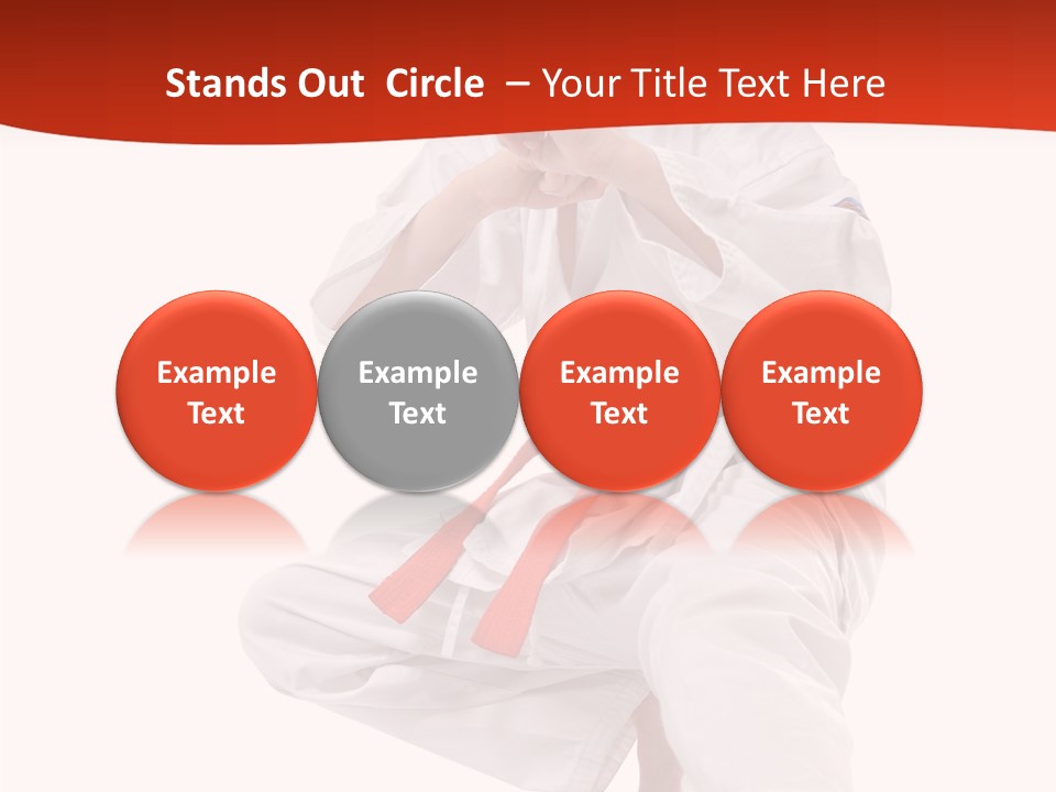 Activity Jujitsu Kungfu PowerPoint Template