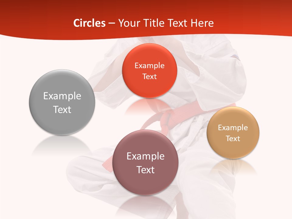 Activity Jujitsu Kungfu PowerPoint Template