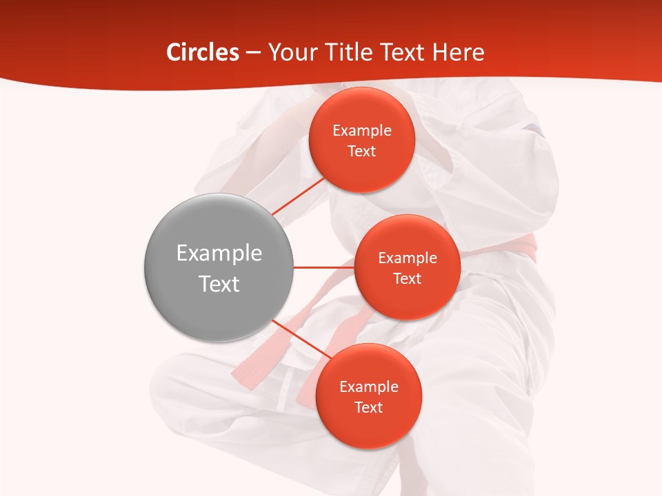 Activity Jujitsu Kungfu PowerPoint Template