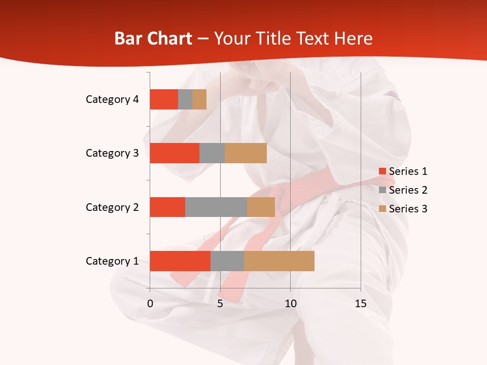 Activity Jujitsu Kungfu PowerPoint Template