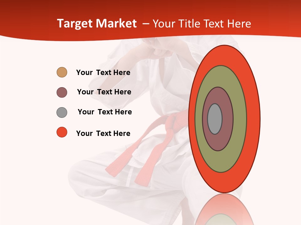 Activity Jujitsu Kungfu PowerPoint Template