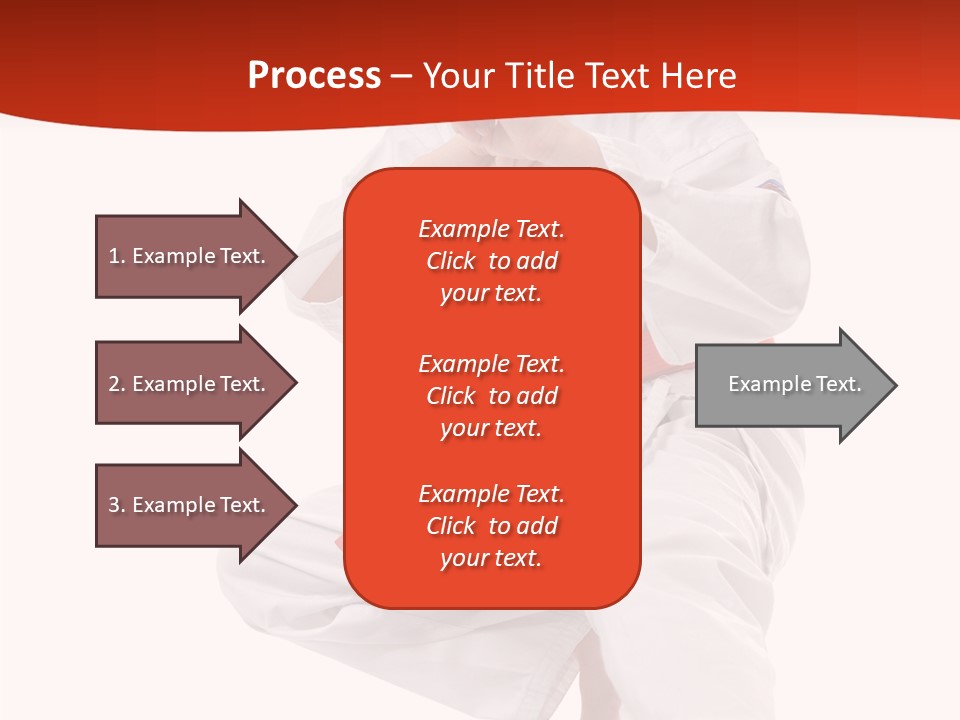 Activity Jujitsu Kungfu PowerPoint Template