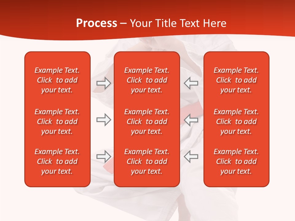 Activity Jujitsu Kungfu PowerPoint Template