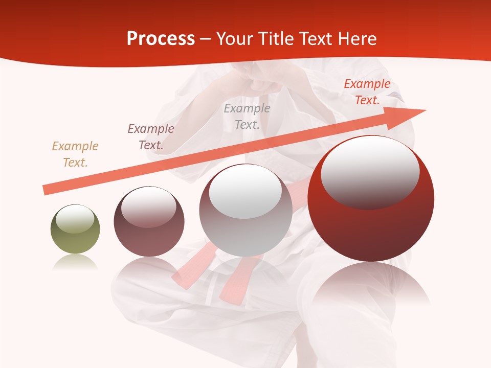 Activity Jujitsu Kungfu PowerPoint Template