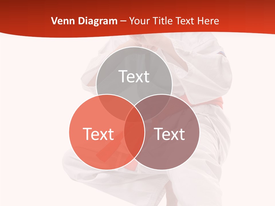Activity Jujitsu Kungfu PowerPoint Template