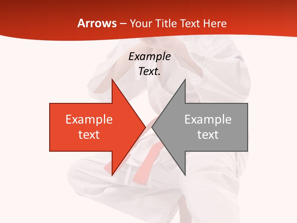 Activity Jujitsu Kungfu PowerPoint Template