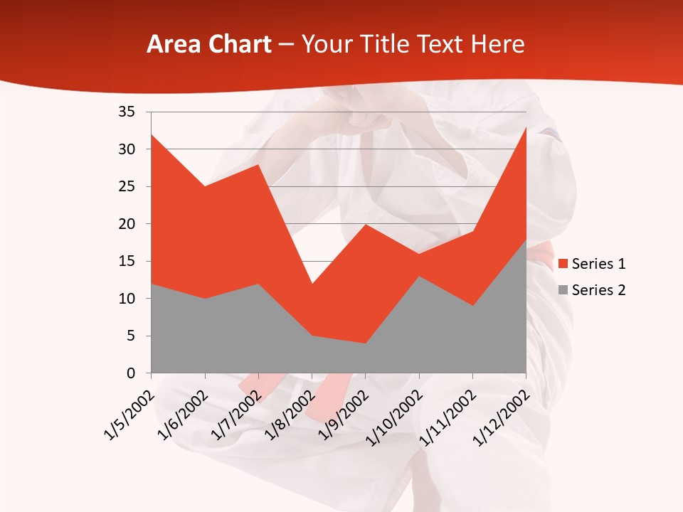 Activity Jujitsu Kungfu PowerPoint Template