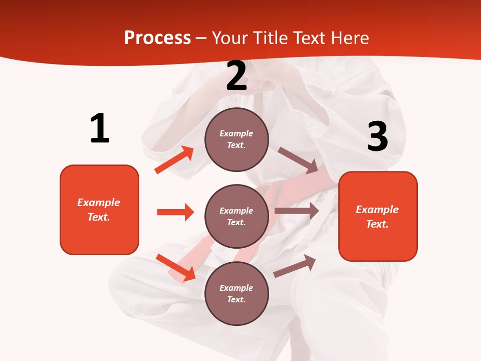 Activity Jujitsu Kungfu PowerPoint Template