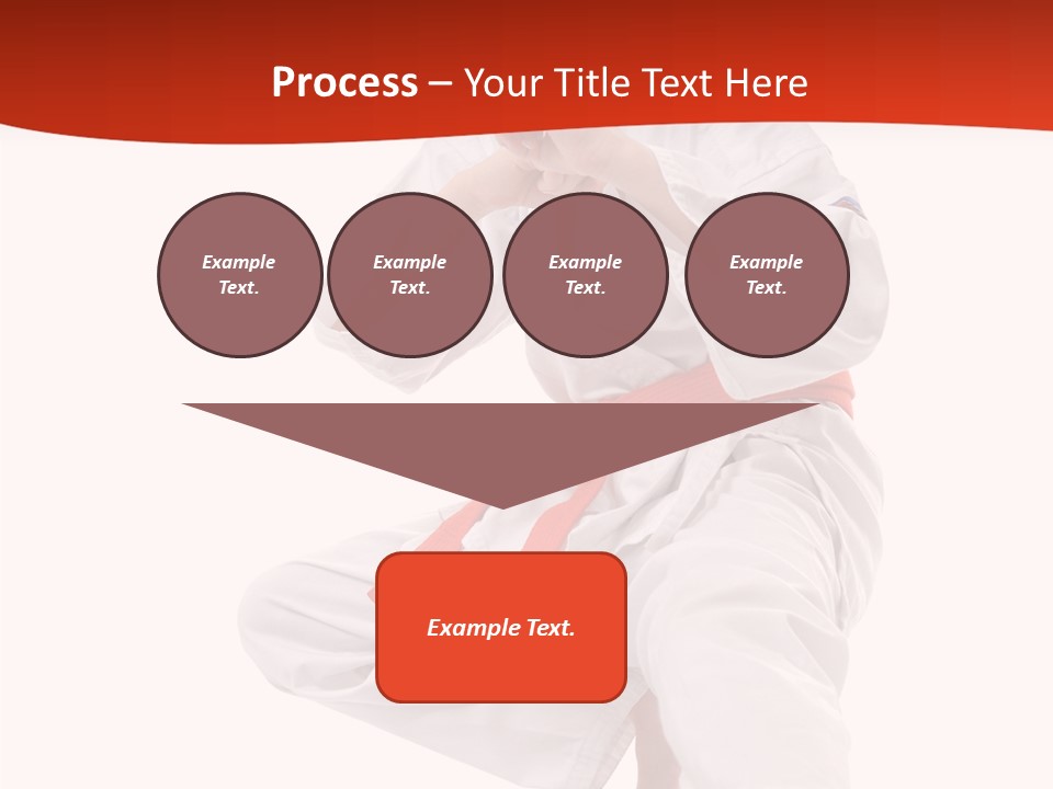 Activity Jujitsu Kungfu PowerPoint Template