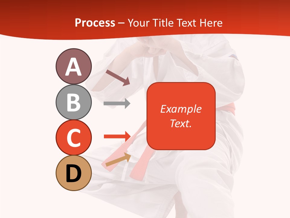 Activity Jujitsu Kungfu PowerPoint Template