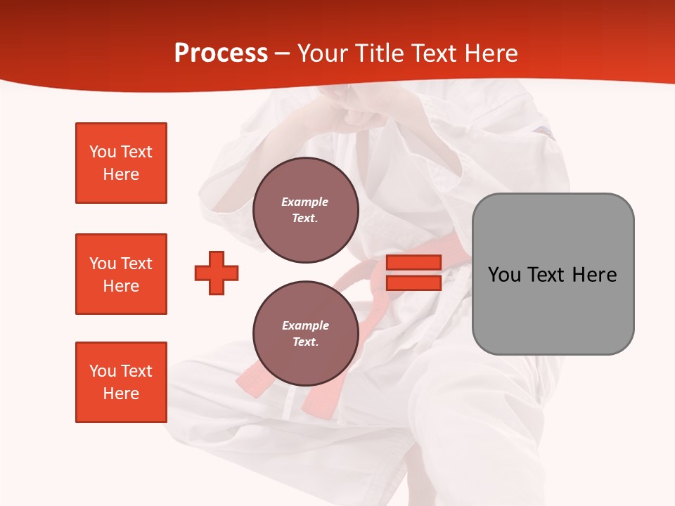 Activity Jujitsu Kungfu PowerPoint Template