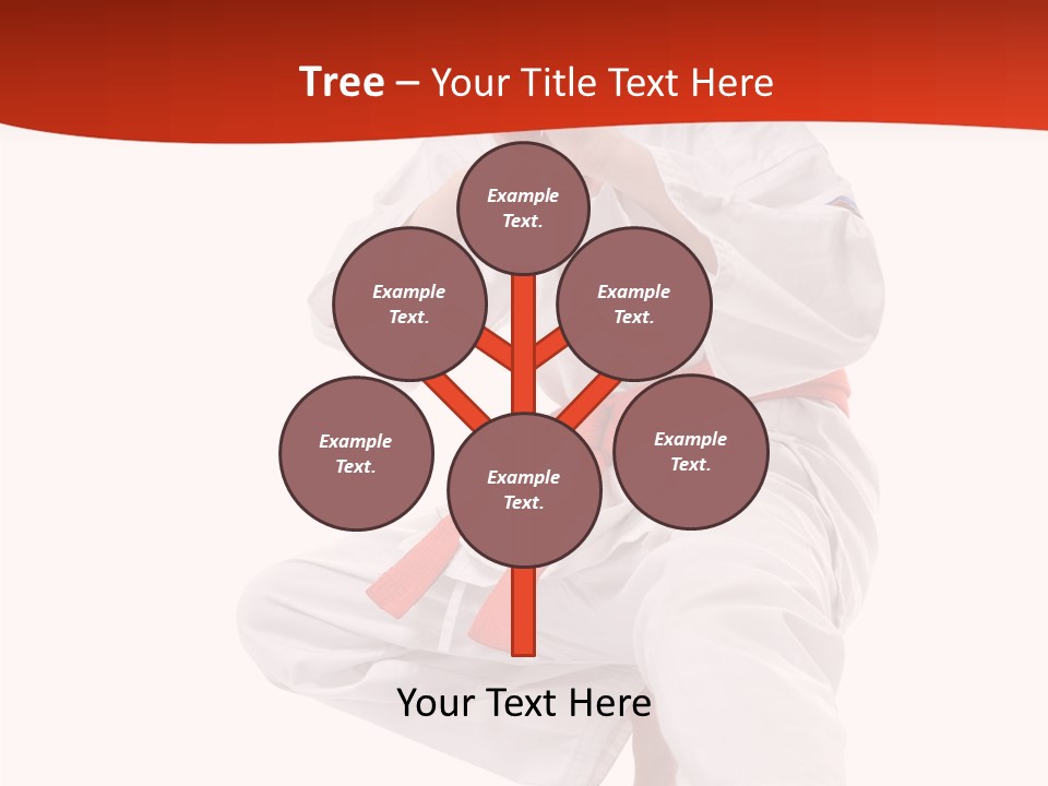 Activity Jujitsu Kungfu PowerPoint Template