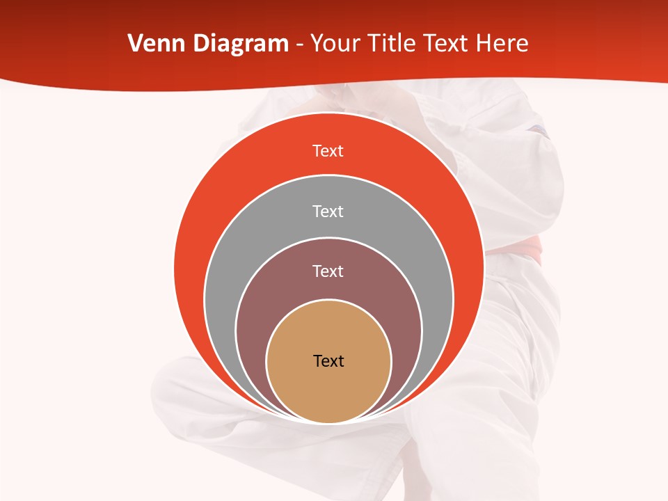 Activity Jujitsu Kungfu PowerPoint Template