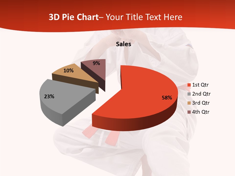 Activity Jujitsu Kungfu PowerPoint Template