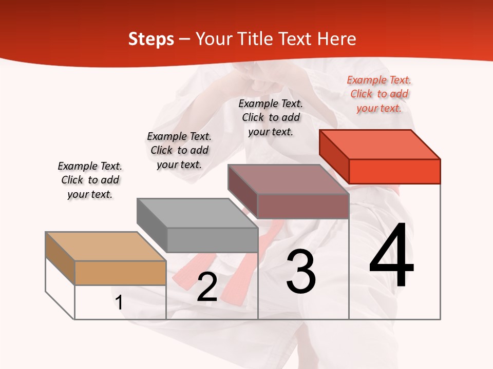 Activity Jujitsu Kungfu PowerPoint Template