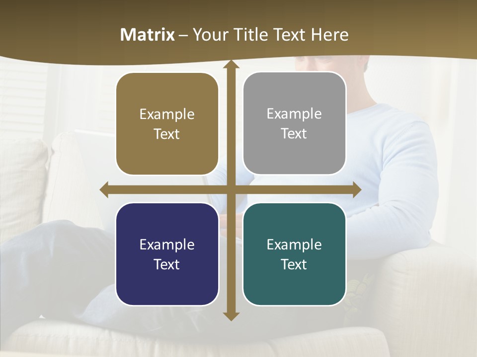 Chair Happy Company PowerPoint Template