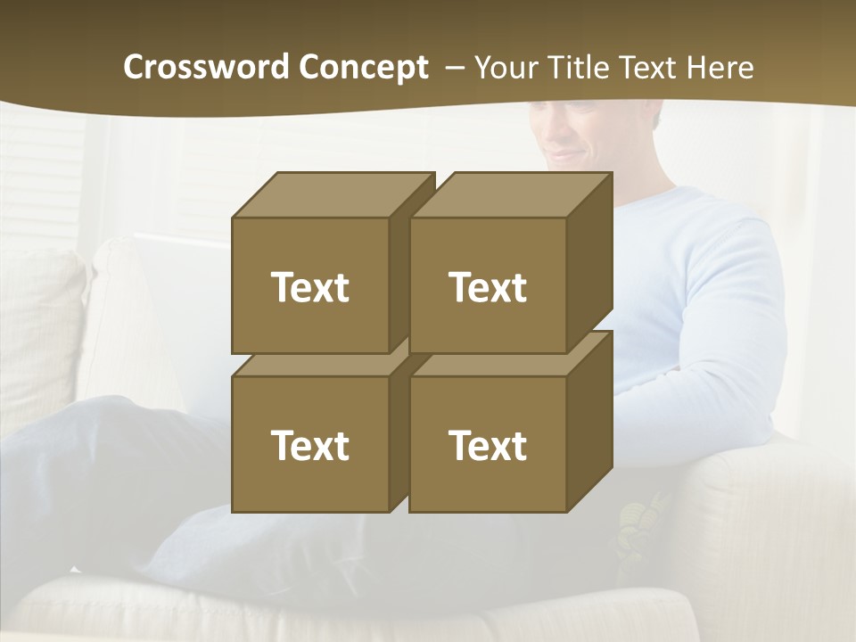 Chair Happy Company PowerPoint Template