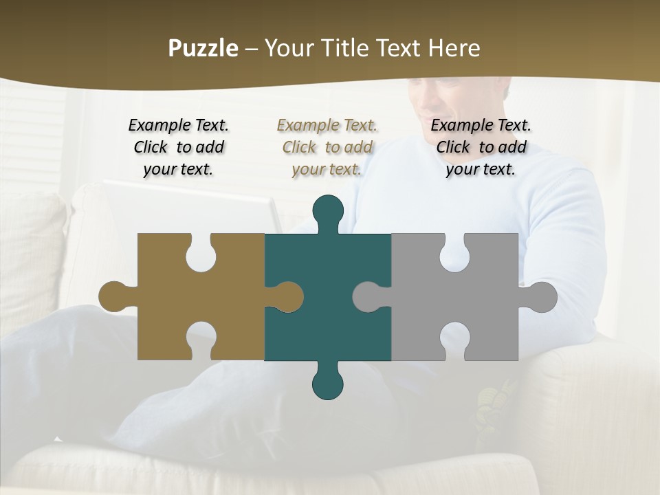 Chair Happy Company PowerPoint Template