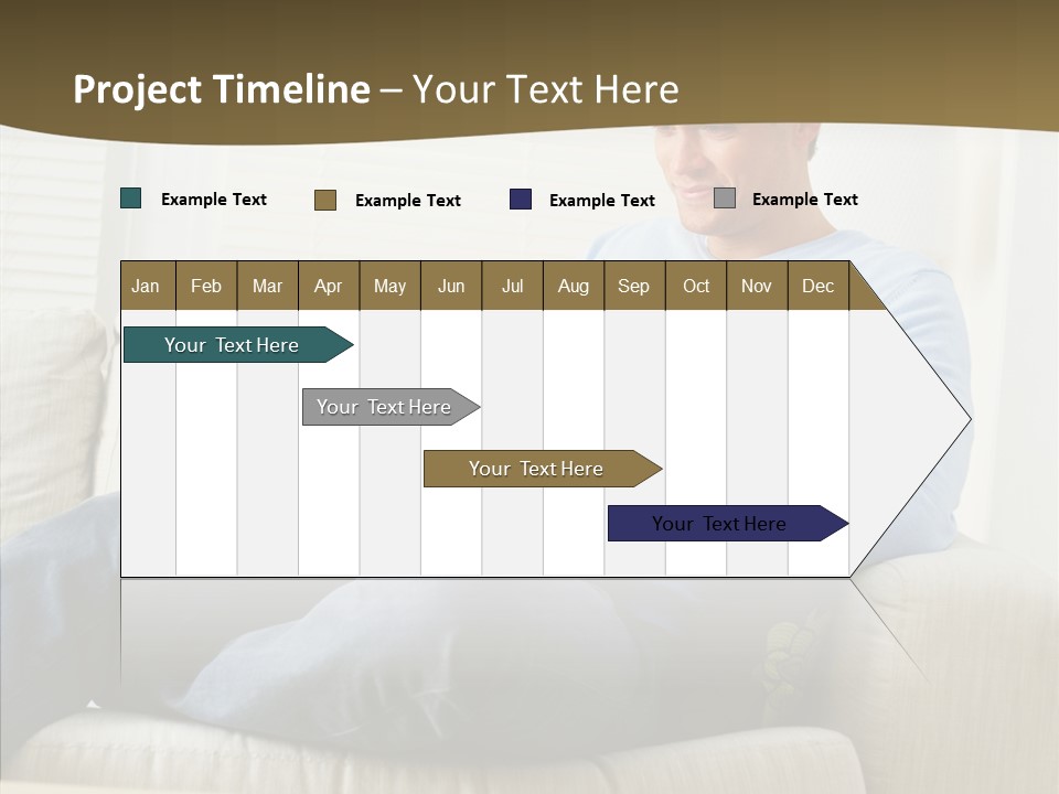 Chair Happy Company PowerPoint Template