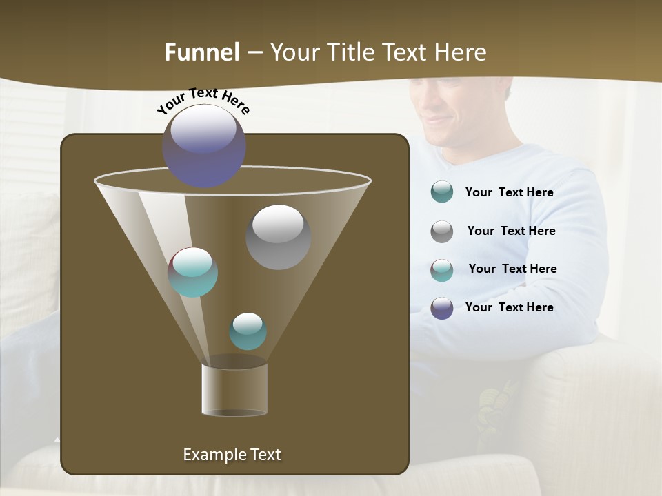 Chair Happy Company PowerPoint Template
