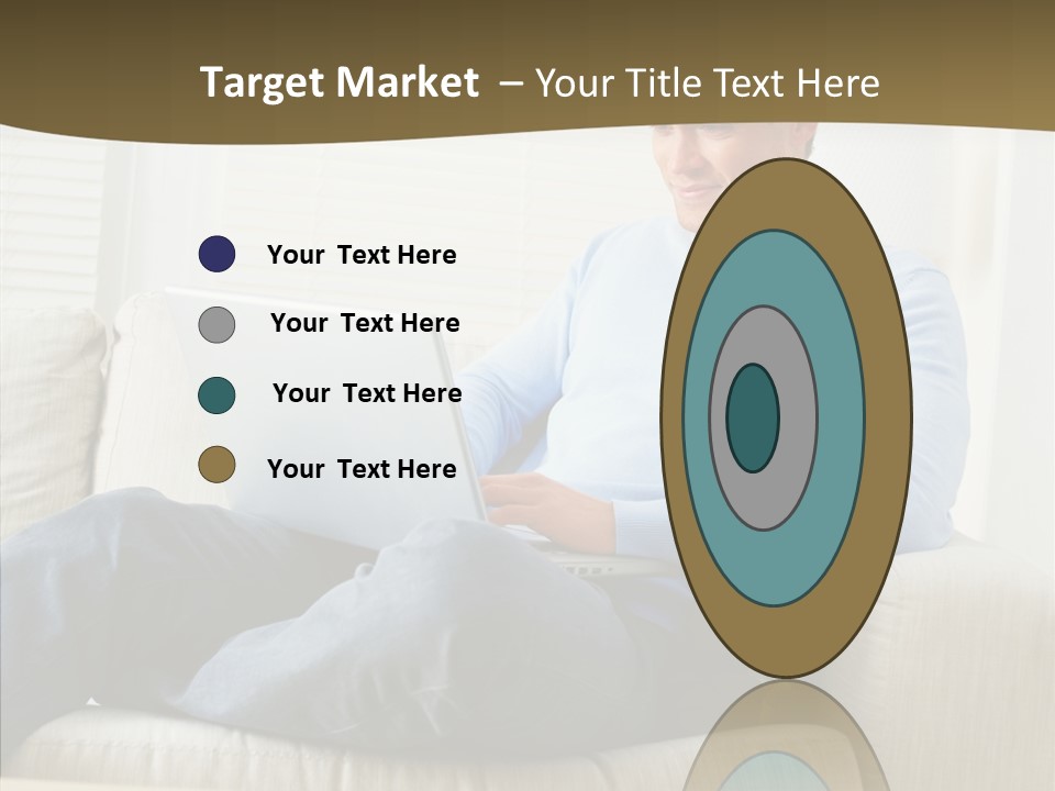 Chair Happy Company PowerPoint Template