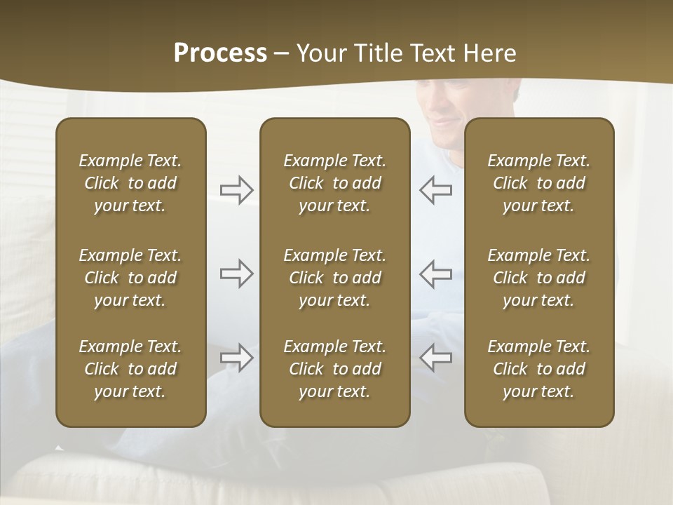 Chair Happy Company PowerPoint Template