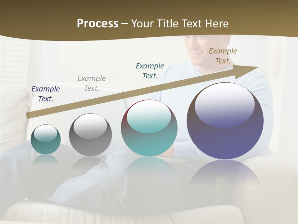 Chair Happy Company PowerPoint Template