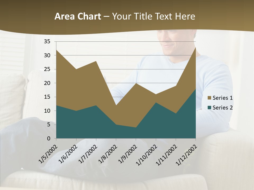 Chair Happy Company PowerPoint Template