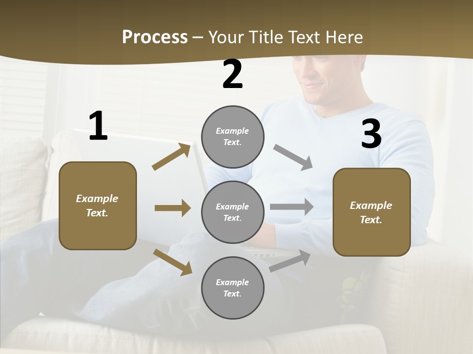 Chair Happy Company PowerPoint Template