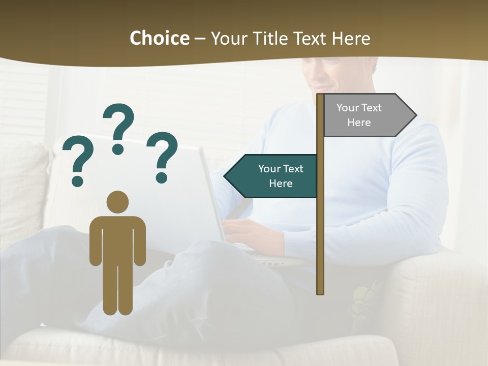 Chair Happy Company PowerPoint Template