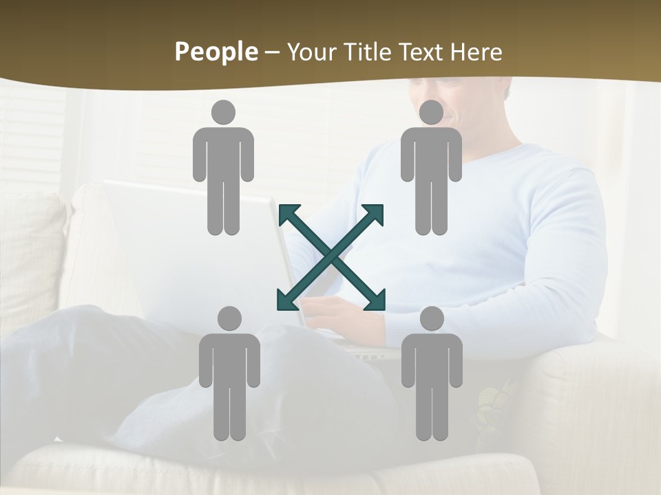 Chair Happy Company PowerPoint Template