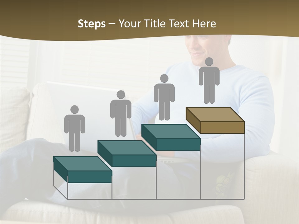 Chair Happy Company PowerPoint Template