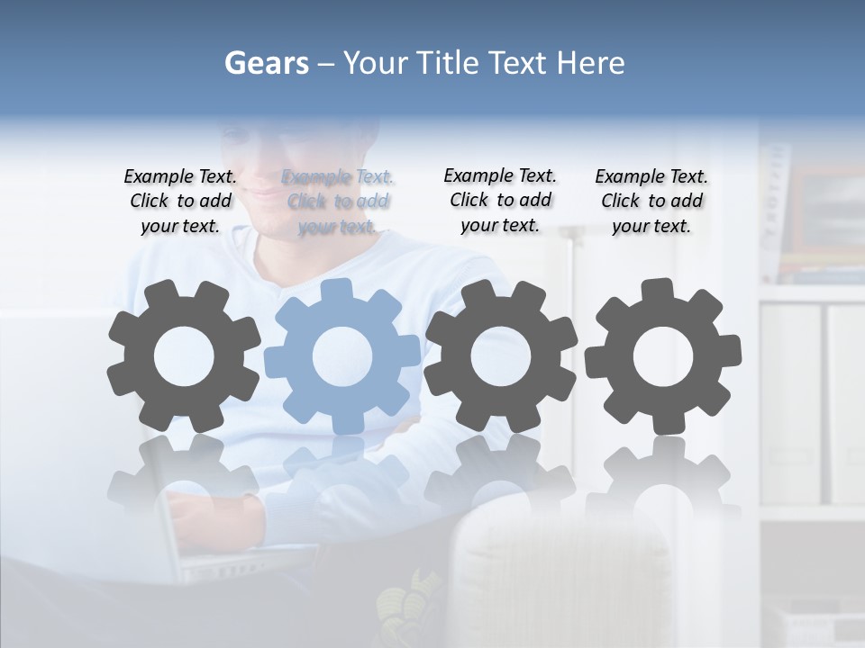 Communication Boardroom Teamwork PowerPoint Template